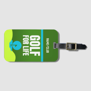 Customised Golf Club Luggage Tag