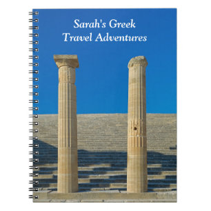 Customised Greek Travel Notebook