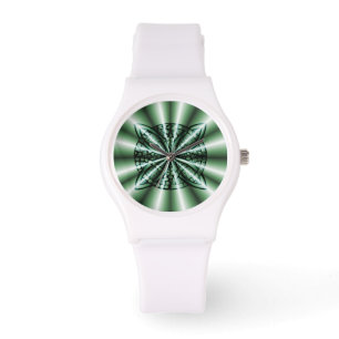 Customised Green Metallic Celtic Knot Watch