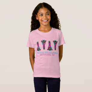 Customised Gymnastics Academy Tumbling Gym Gymnast T-Shirt