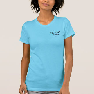 Customised Ham Radio T-Shirt
