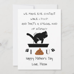 Customised Happy Mother's/Father's day Thank You Card