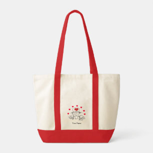 Customised "Heart Fairy"© Tote Bag