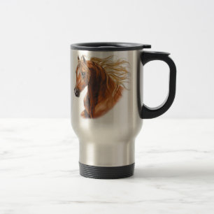 Customised Horse Invitations and Cards Travel Mug