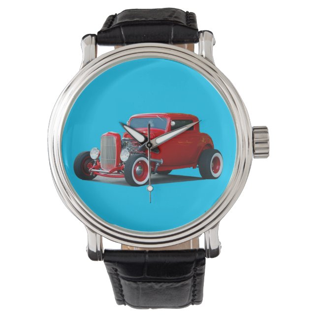 Customised Hot-rod Car Watch (Front)