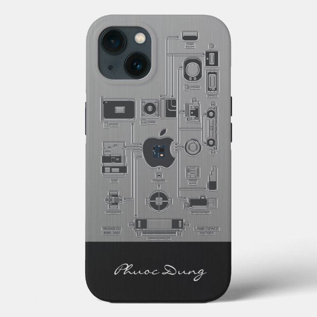 Customised iPhone Case , iPhone 2G, Opt. 1 (Back)