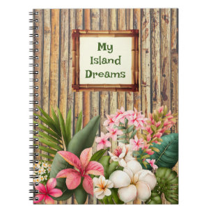 Customised Island Dreams Spiral Photo Notebook