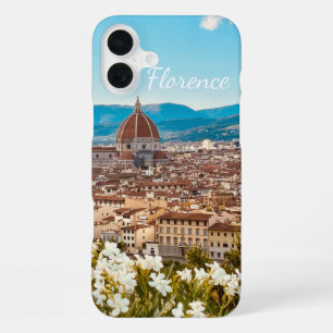 Customised Italy Florence Photography iPhone 16 Plus Case