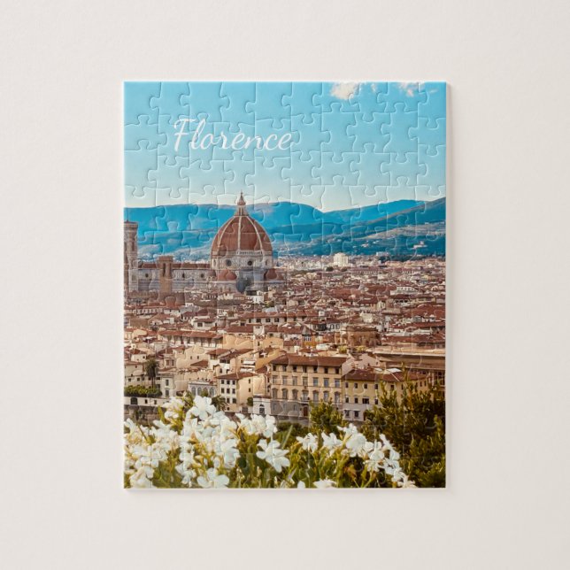 Customised Italy Florence Photography Jigsaw Puzzle (Vertical)