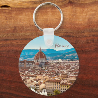 Customised Italy Florence Photography Key Ring