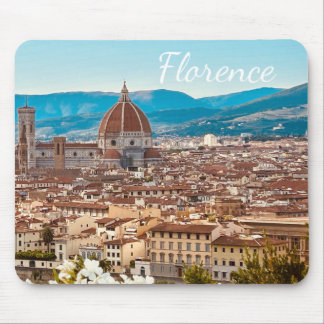 Customised Italy Florence Photography Mouse Mat
