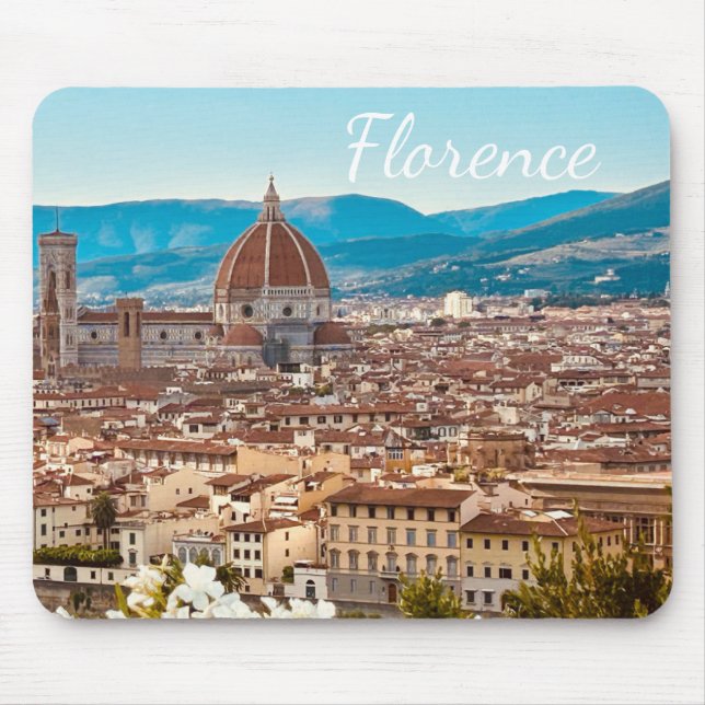 Customised Italy Florence Photography Mouse Mat (Front)