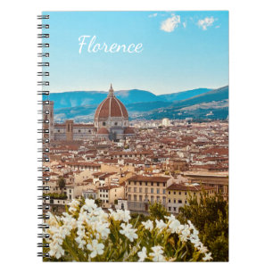 Customised Italy Florence Photography Notebook