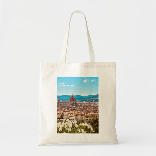 Customised Italy Florence Photography Tote Bag (Front)
