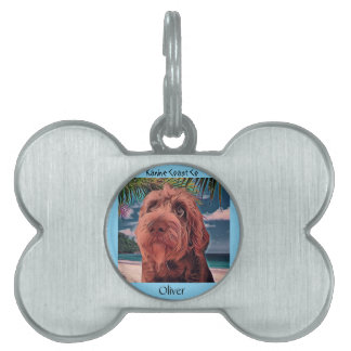 Customised Kanine Coast Pet ID Tag