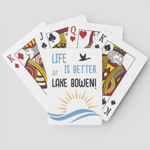 Customised Lake Name Playing Cards