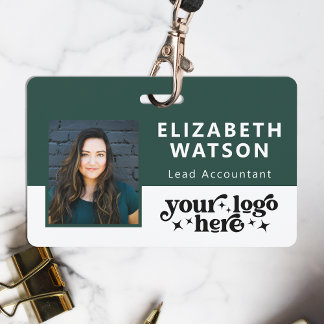 Customised Lanyard Name Tag Event ID With Photo Badge