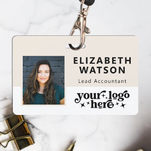 Customised Lanyard Name Tag Event ID With Photo Badge