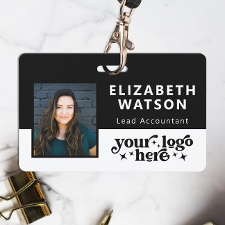 Customised Lanyard Name Tag Event ID With Photo ID Badge