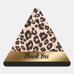 Customised Leopard Print Stickers