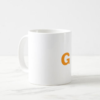 Customised letter G mug