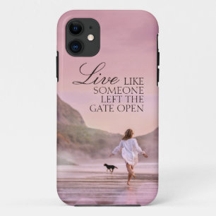 Customised Life Quote Beach Photography iPhone 11 Case