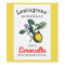 Customised Limoncello Liquor Bottle Label