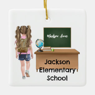 Customised Little Kids Graduation/School Ornament