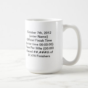 Customised - Marathon Mug - City of Chicago