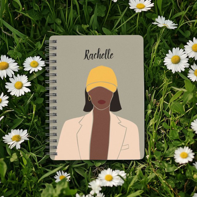 Customised Melanin African American Queen Notebook (Creator Uploaded)