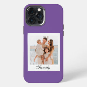 customised modern purple Vintage iPhone Case