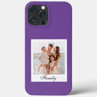customised modern purple Vintage iPhone Case