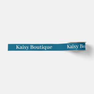 Customised Modern Stylish Elegant Minimal Business Grosgrain Ribbon