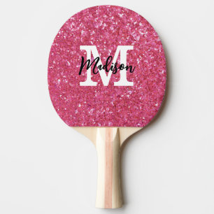 Customised Monogram Initial Name Ping Pong Paddle