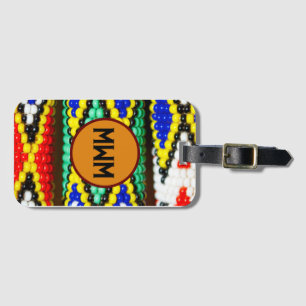 Customised Monogram Southwest Style Luggage Tag