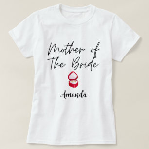 Customised Mother Of The Bride Bachelorette Party T-Shirt