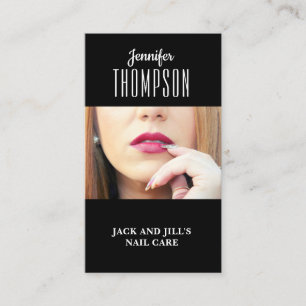 Customised Nail Technician Business Card