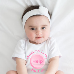 Customised Name Cute Funny Mummy Baby Shower Gift Bodysuit