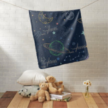 [customised name] Galaxy Space Child Care 