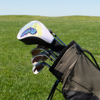 customised name modern women golf head cover