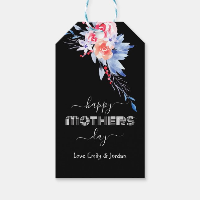 Customised name Mothers day  Gift Tags (Front)