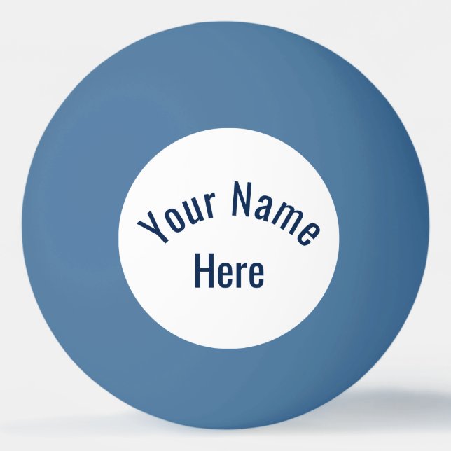 Customised Name Ping Pong Ball (Front)