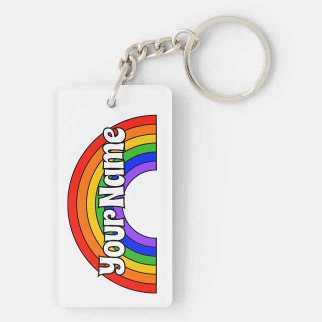 Customised Name Sounds Super Gay. I'm in. Key Ring (Back)
