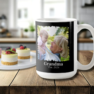 Customised New Grandma Photo With Year Coffee Mug