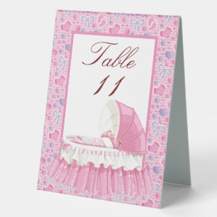 Customised Numbered Baby Girl