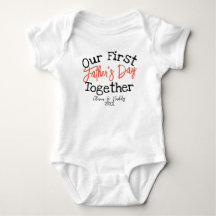 Customised Our First Father's Day Together 