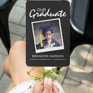 Customised  Our Graduate   Photo Graduation Hand Fan