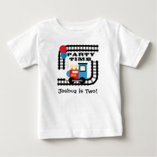 Customised Party Time Train T-shirt
