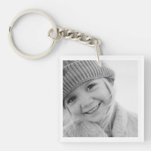 Customised Personalised Create Your Own Photo  Key Ring