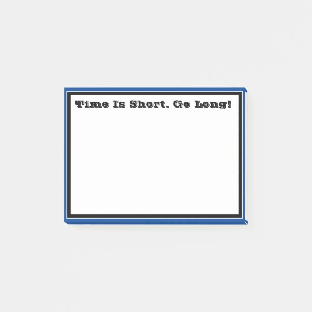 Customised Personalised Custom Printed 3m Post-it Notes (Front)